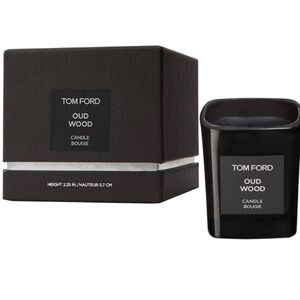 Tom Ford Oud Wood Black Candle Box New Designer Luxury